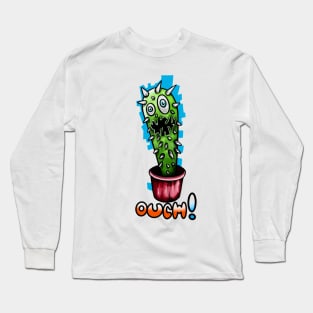 Cactus OUCH ! Long Sleeve T-Shirt